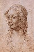 LEONARDO da Vinci The master of the Pala Sforzesca attributed oil painting